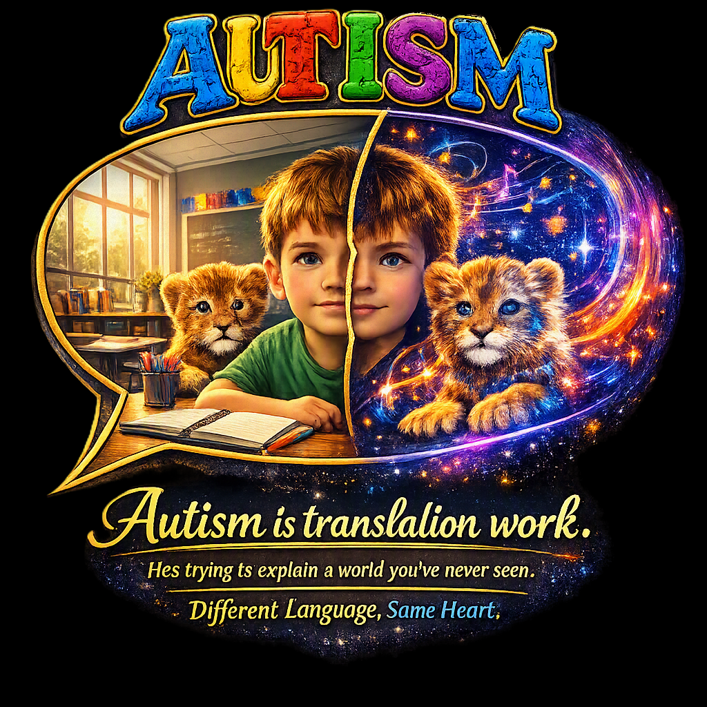 Autism Is Translation Work™ T-Shirt